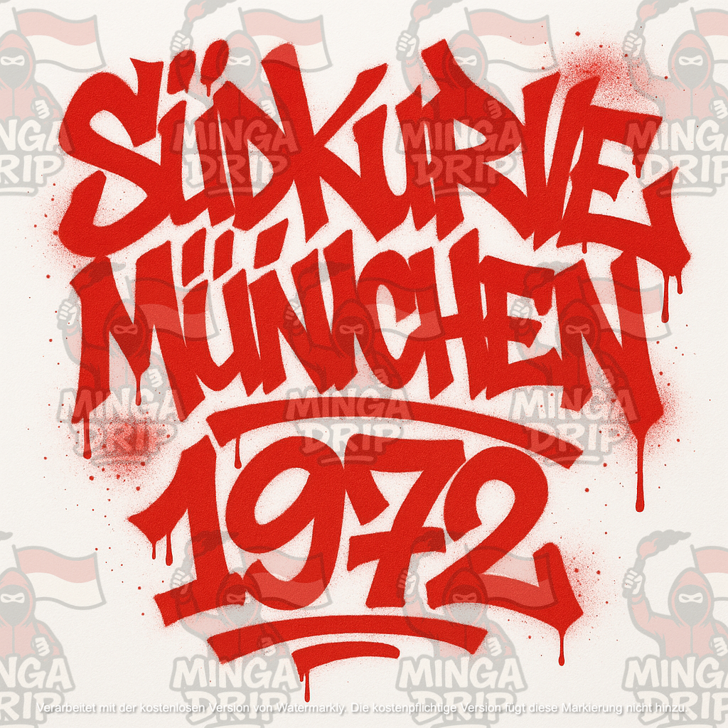 „Graffitisüd 1972“ - Sticker 100 Stk.