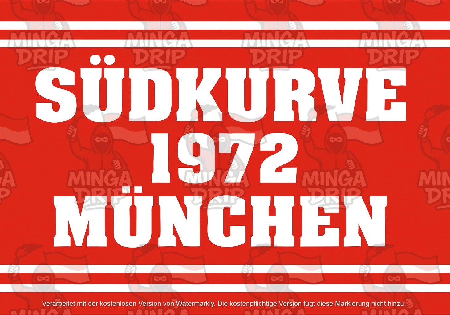 „Südkurve München“ - Sticker 100 Stk.