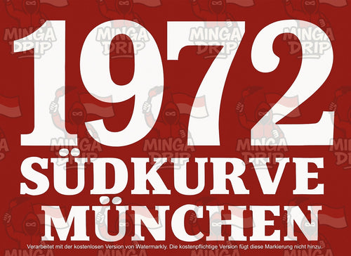 „1972“ - Sticker 100 Stk.
