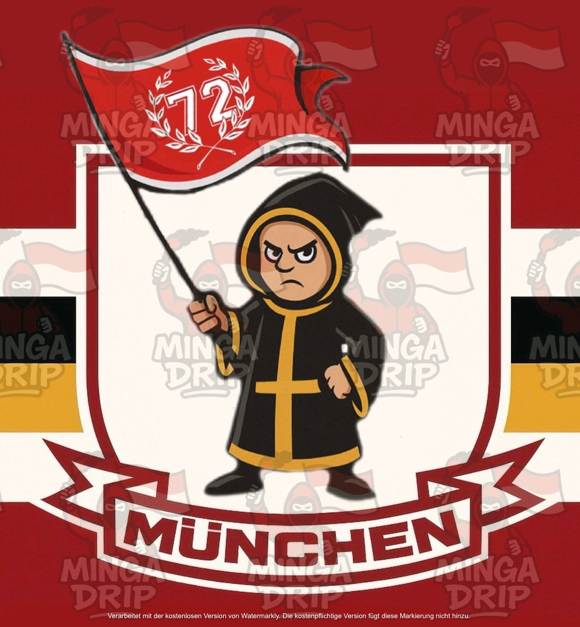 „Münchner Kindl“ - Sticker 100 Stk.