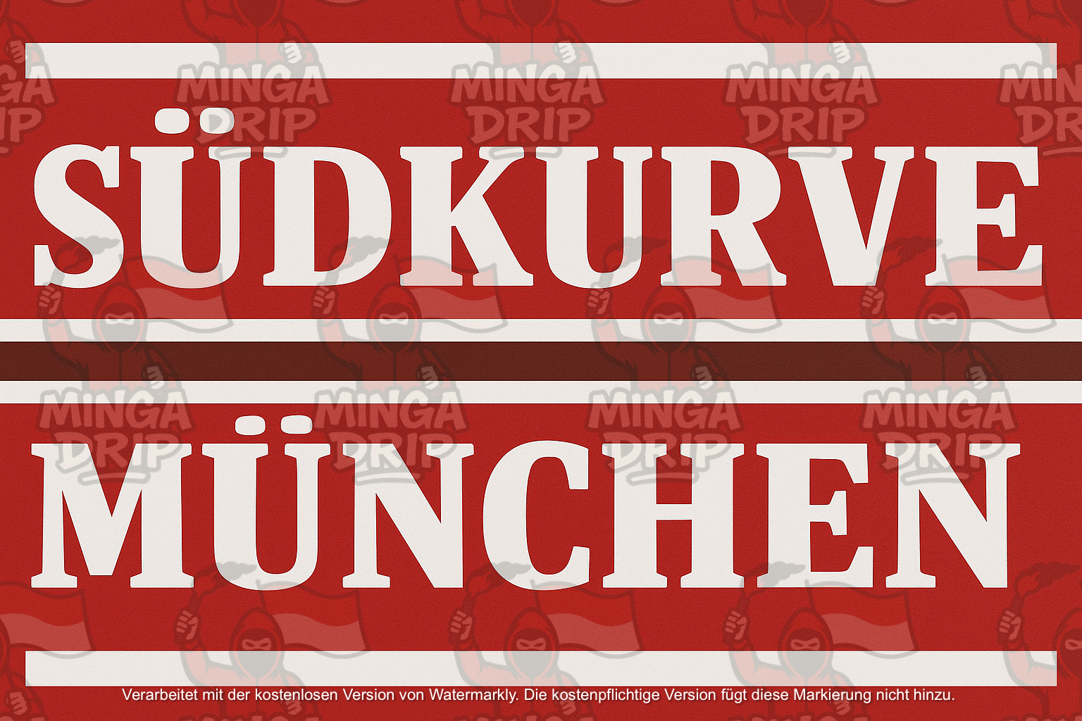 „Südkurve München“ - Sticker 100 Stk.
